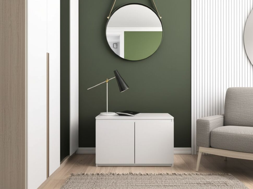 Тумба Симпл ТБ-06, белый