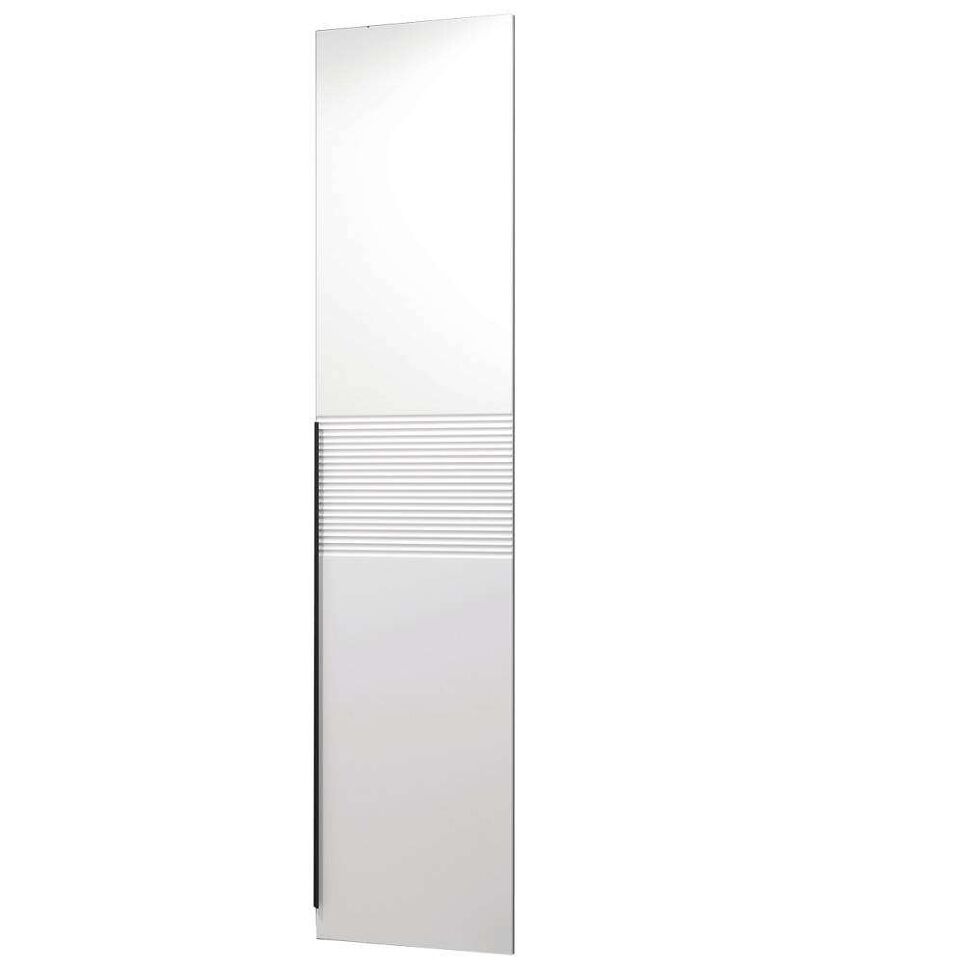 Дверь распашная (17) М2236х496 Квадро (Ижмебель) Волна тальк