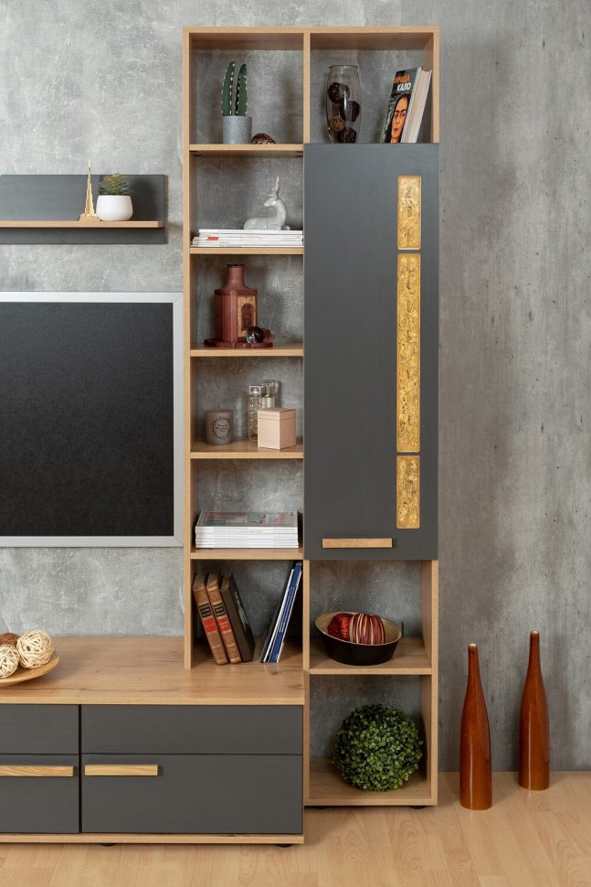 Шкаф-стеллаж с открытыми полками Crown 2 (Глазов)