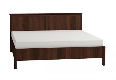 Кровать 180х200  Sherlock 41 Орех (Глазов) с основанием из дерева