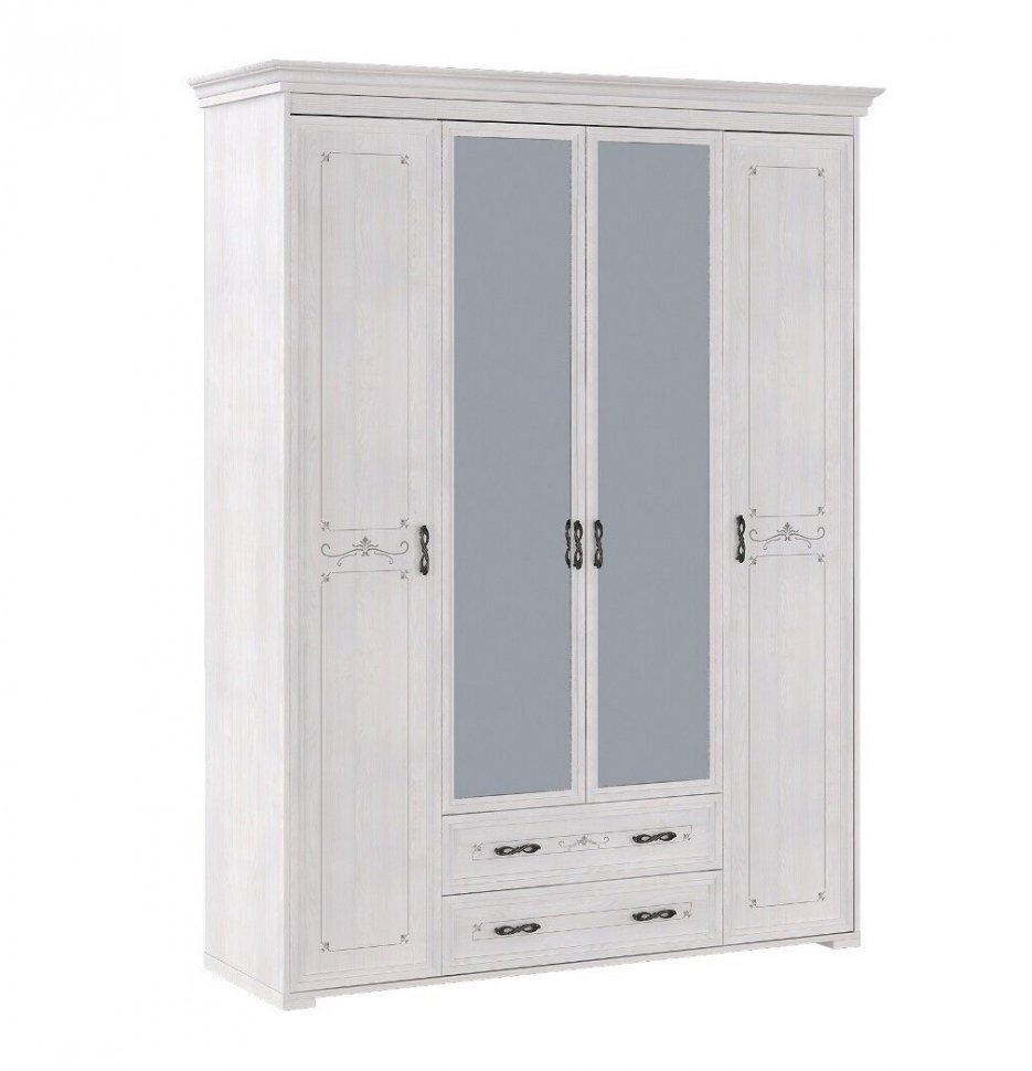 Шкаф четырехдверный с ящиками Арника 02 Афродита