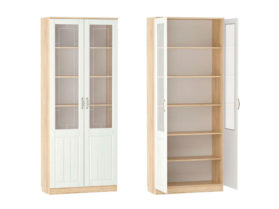 Детская Оливия 3 Дуб Сонома/белое дерево