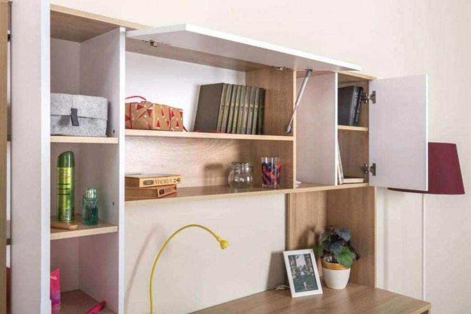 Комфорт Стол компьютерный 12.95 Дуб сонома/белый