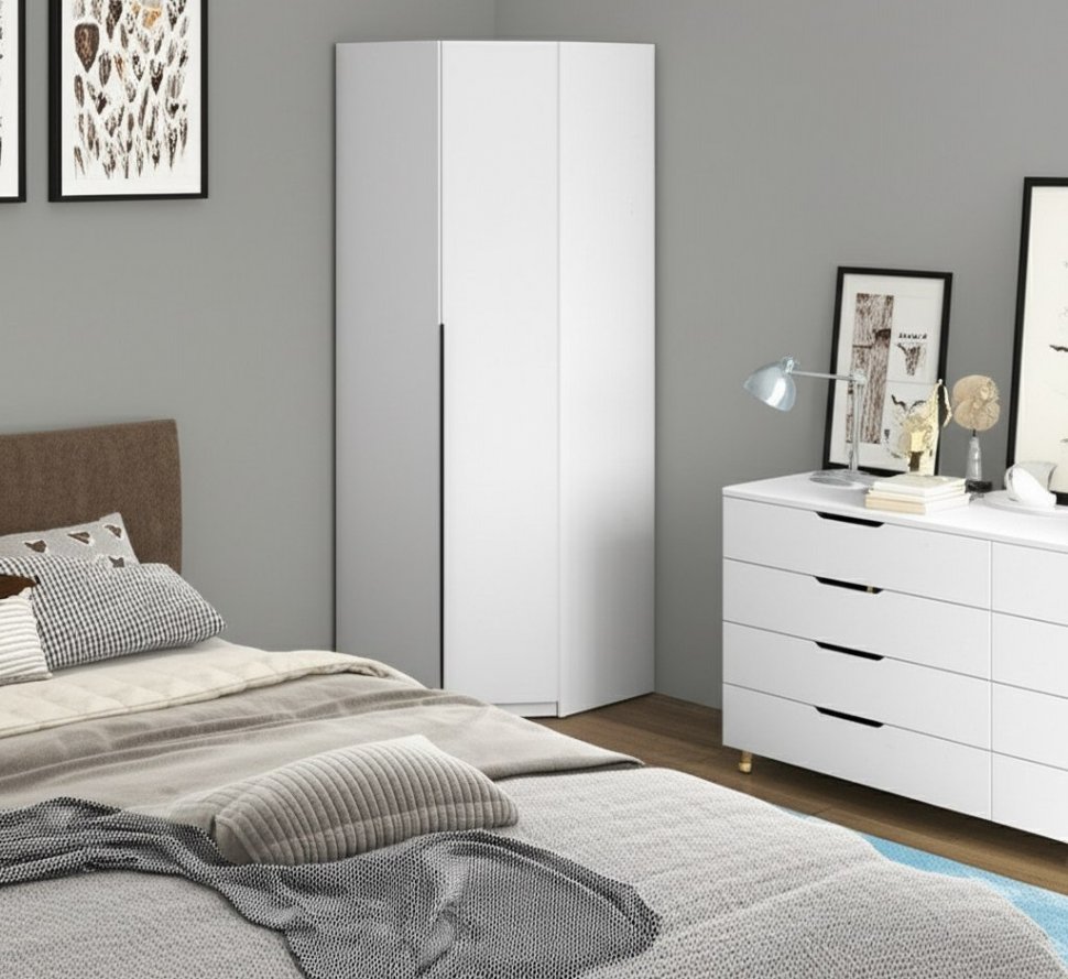 Шкаф угловой ШК 5, Белый