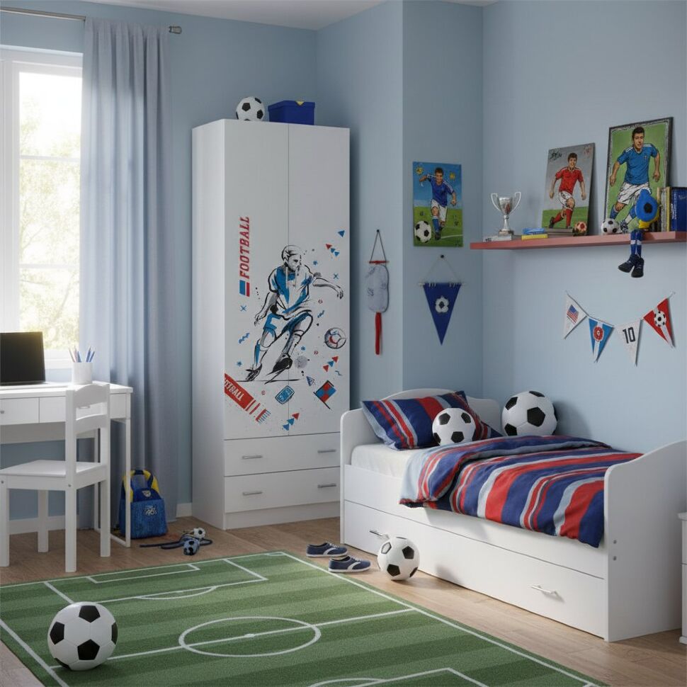 Шкаф Вега Boy, Белый