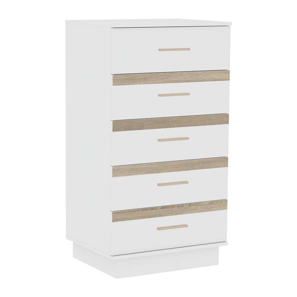 Комод высокий Анона (Глазов) Белый