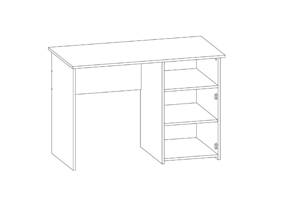 Интел-4 стол компьютерный Ясень Шимо темный / Светлый