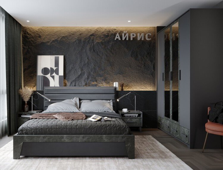 Шкаф для одежды Айрис 555 (Глазов) Креатель