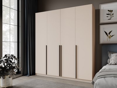 Шкаф Феникс (Северин) 2000 Кашемир ЛДСП 4-дверный