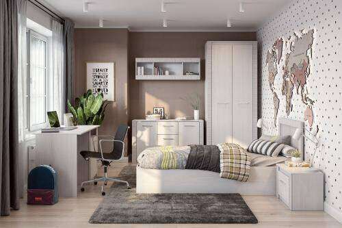 Кровать 90х200 Гамма (SV-Мебель) с основанием ЛДСП