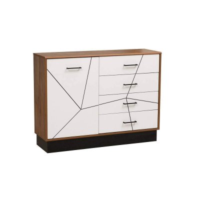 Комод Гамма 54.08, Таксония, Белый