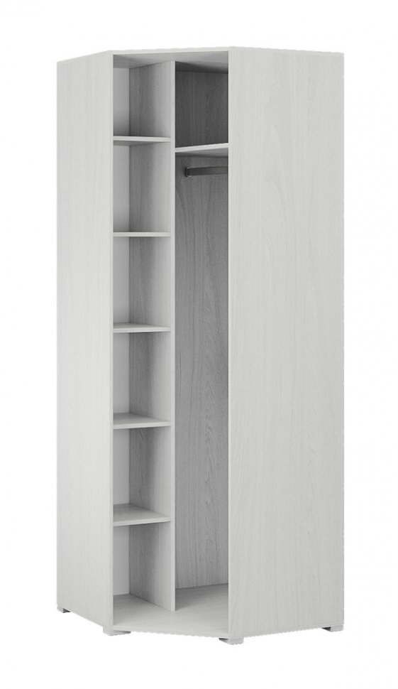 Шкаф угловой с зеркалом Теана ТЭКС (Ясень Анкор светлый)