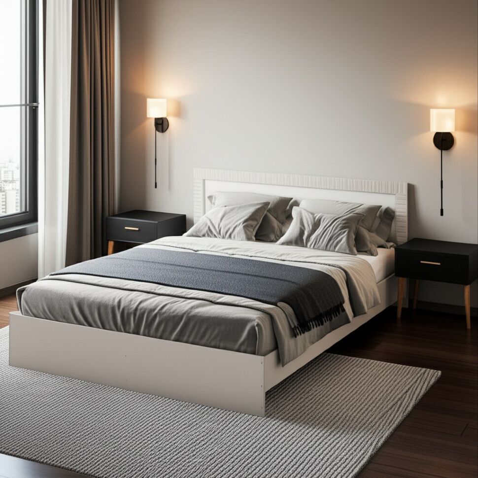 Кровать с основанием Калипсо 160х200, Бежевый