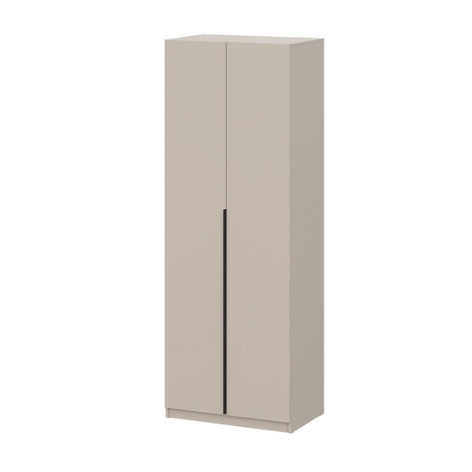 Шкаф распашной с наполнением (5 полок + 2 ящика) ШК 5 (800), Меланж