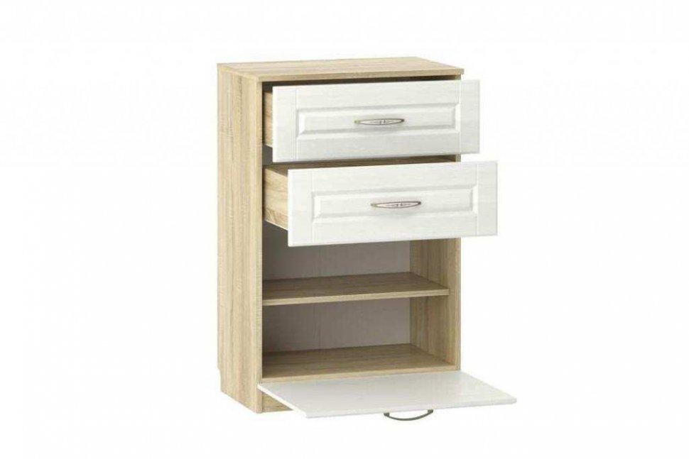 Прихожая Оливия-4 Дуб Сонома/белое дерево