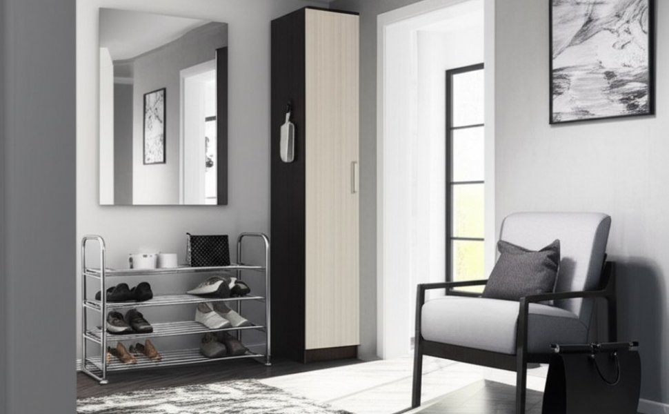 Шкаф-пенал Фиеста БТС 400 (Венге)