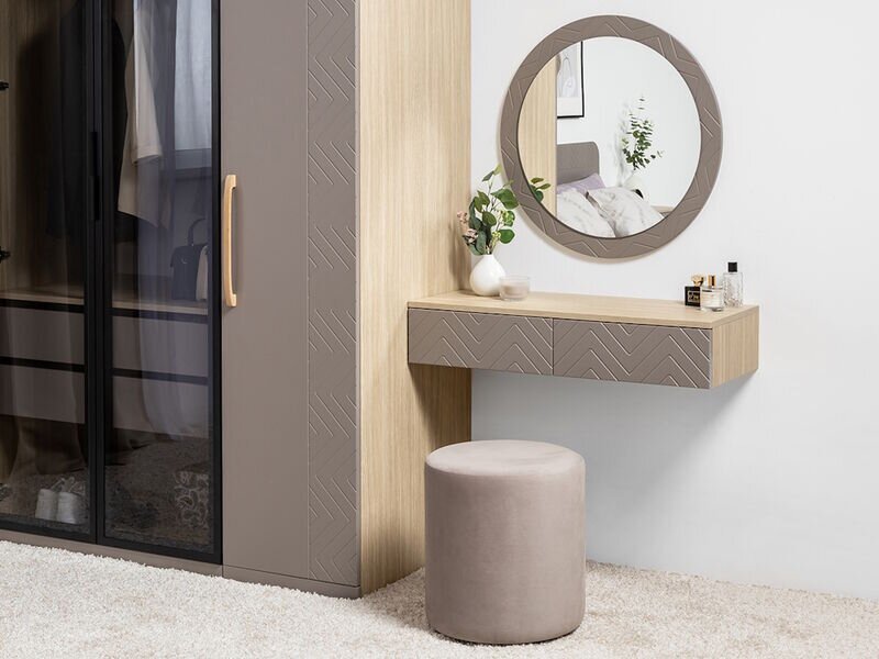 Амьен Стол туалетный 12.50 Плэйн/Веллюто Капучино