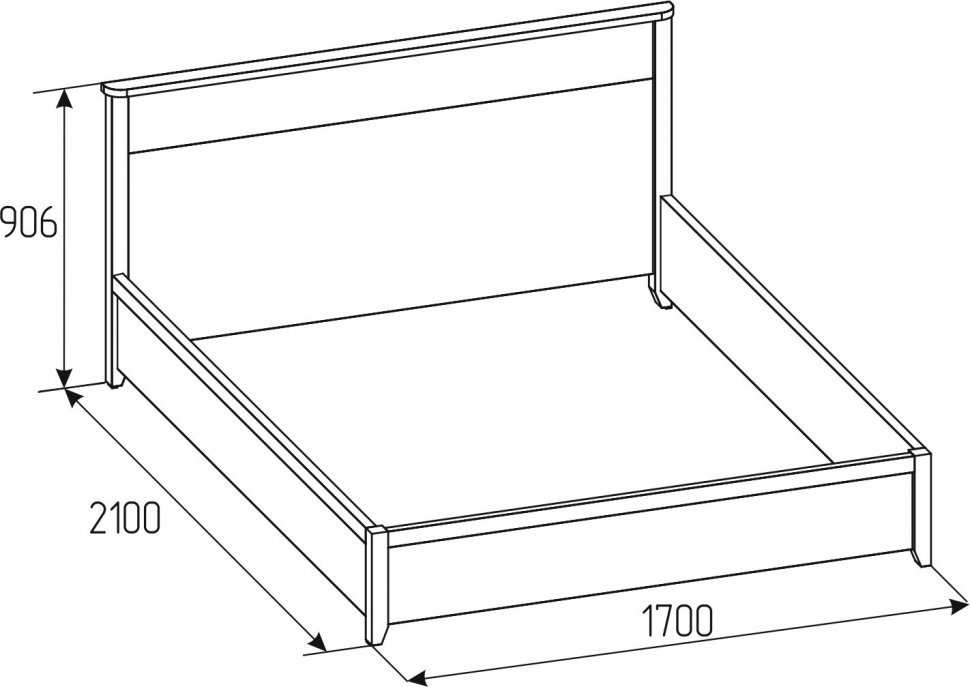 Кровать 160х200 Норвуд 32 (Глазов) с подъемным механизмом