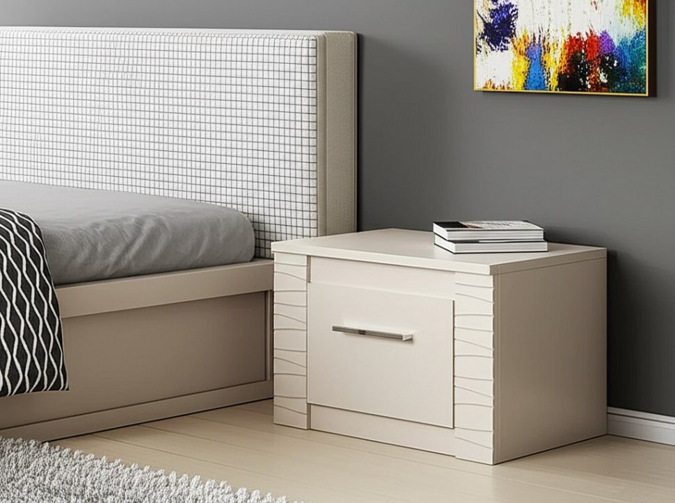 Тумба прикроватная Калипсо, Бежевый