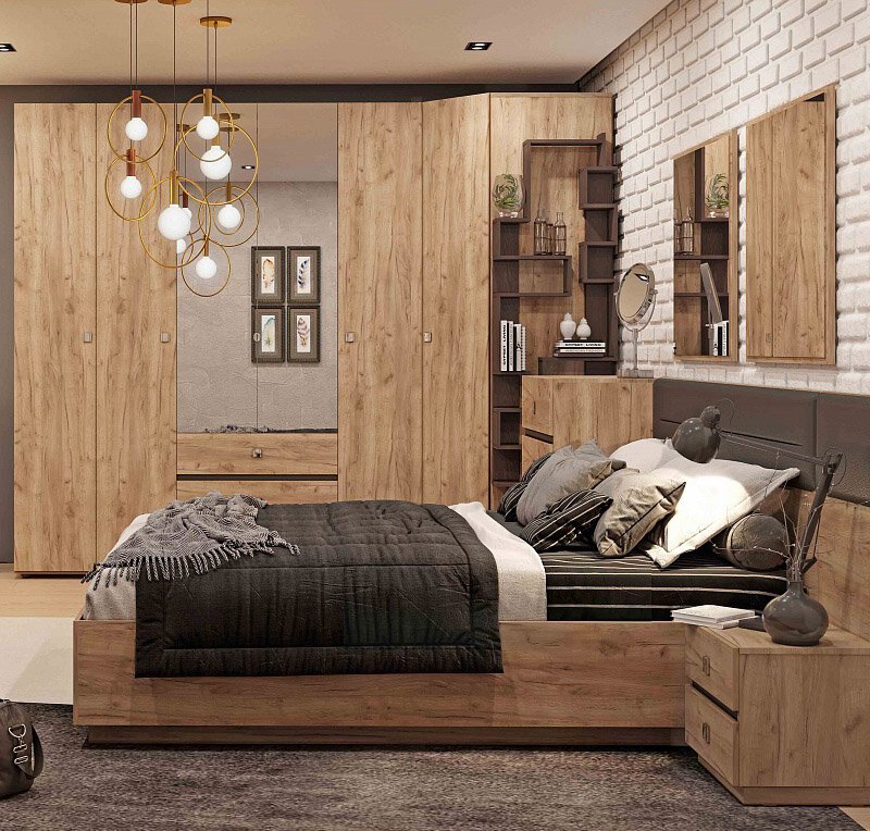 Шкаф для одежды и белья NEO 555 (Глазов) 