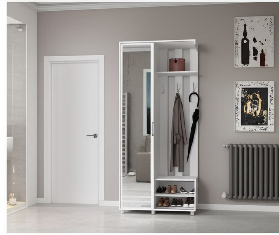 Прихожая Ларго-2 (ТЭКС) Белый