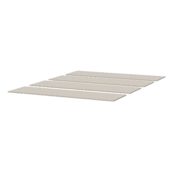 Токио кровать одинарная 0,9 с основанием / Белый текстурный