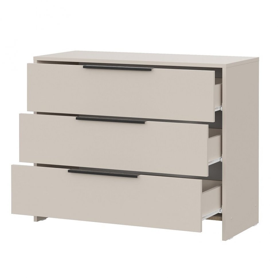 Камелия 1 комод 3 ящика (серия 2) / Меланж