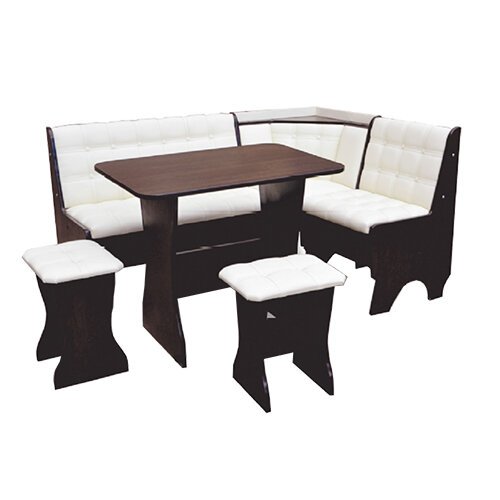 Кухонный уголок Аленка-17 (Венге / Белый)