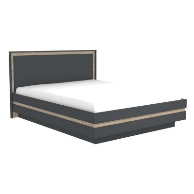 Кровать 180х200 Анона (Глазов) с основанием Антрацит