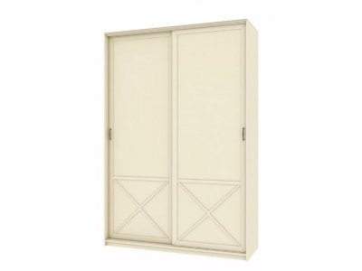 Бэль Шкаф-купе с нишей для гладильной доски Слоновая кость