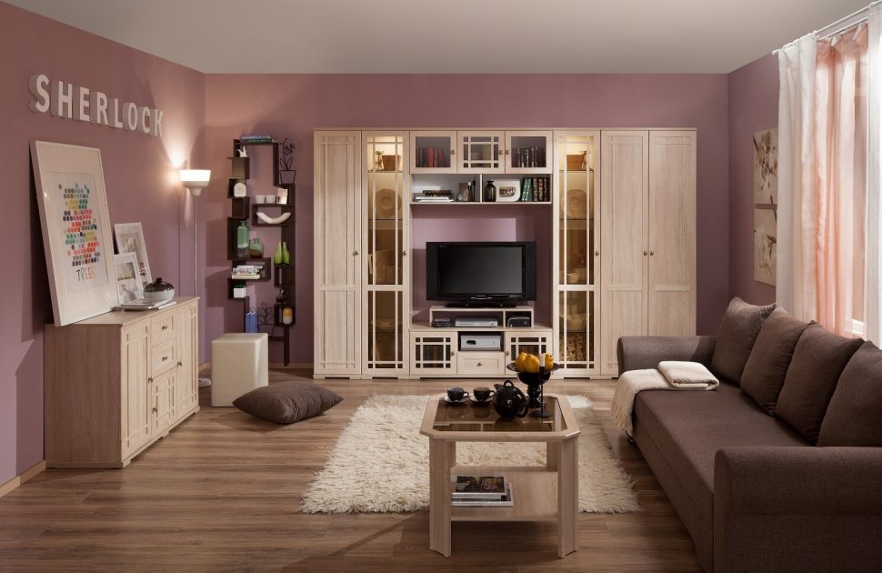 Шкаф для посуды Глазов-мебель Sherlock 13 (левый) Дуб Сонома