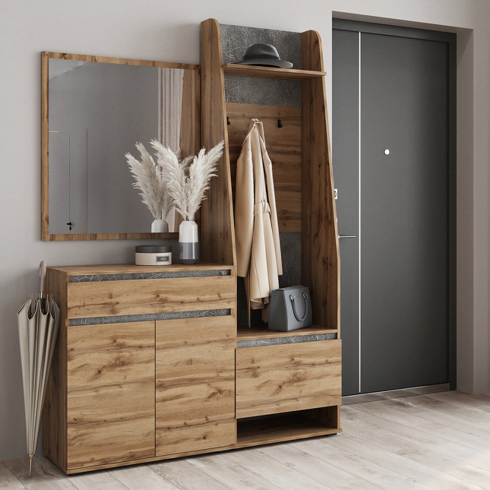 Шкаф с вешалкой Мари (Ижмебель) 2