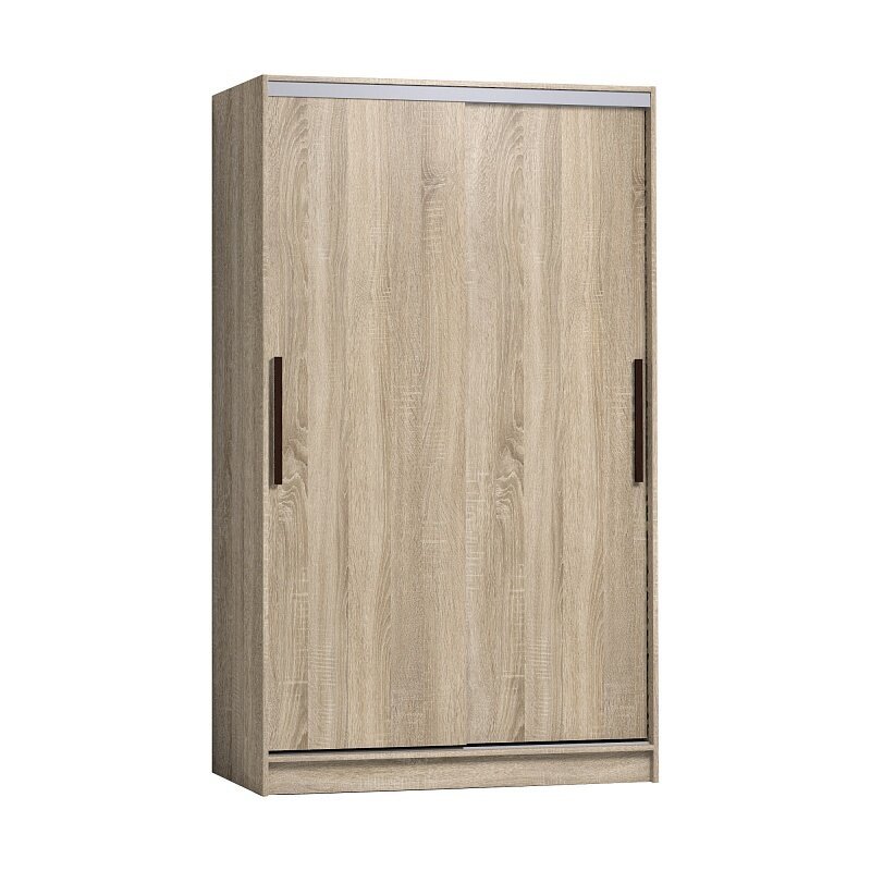 Шкаф-купе Strike 1200 без зеркал Глазов (Дуб Сонома)