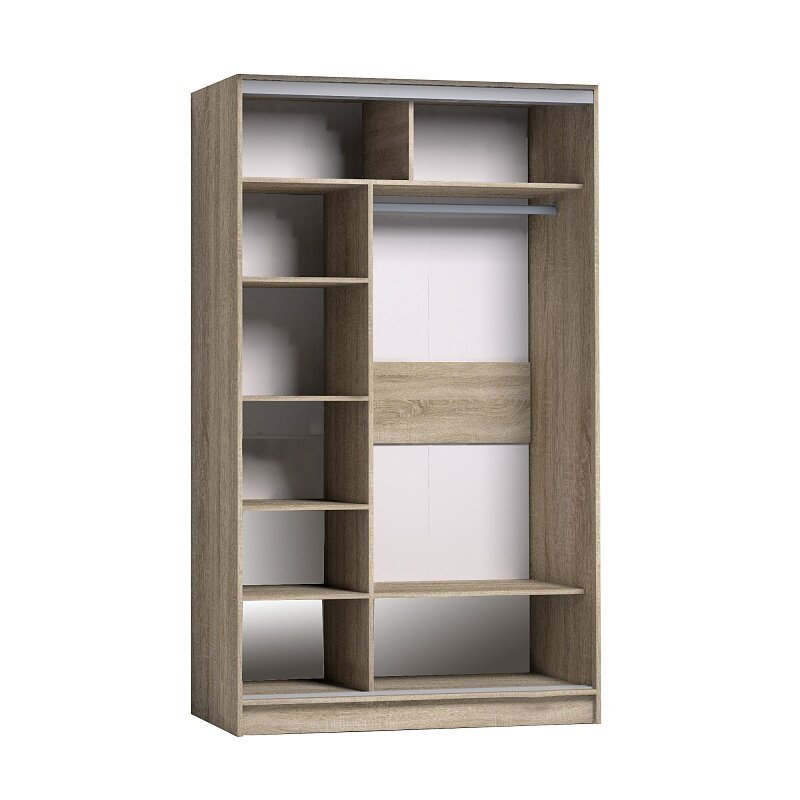 Шкаф-купе Strike 1200 без зеркал Глазов (Дуб Сонома)