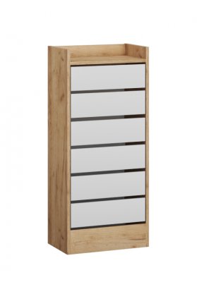 Обувница Ямайка ЯПТ-1 (ТЭКС) Дуб Крафт / Белый