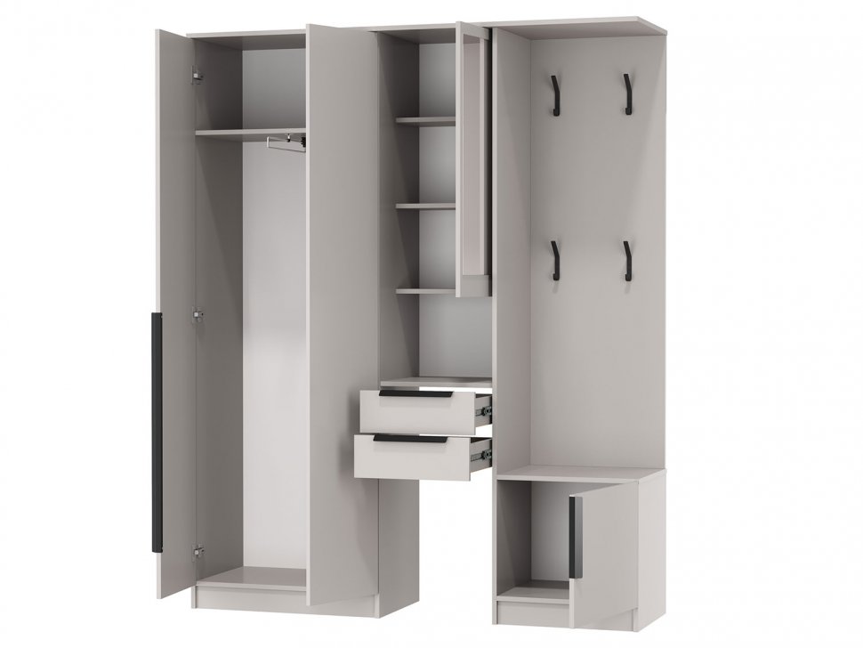 Шкаф комбинированный Дебют-5 / Кашемир