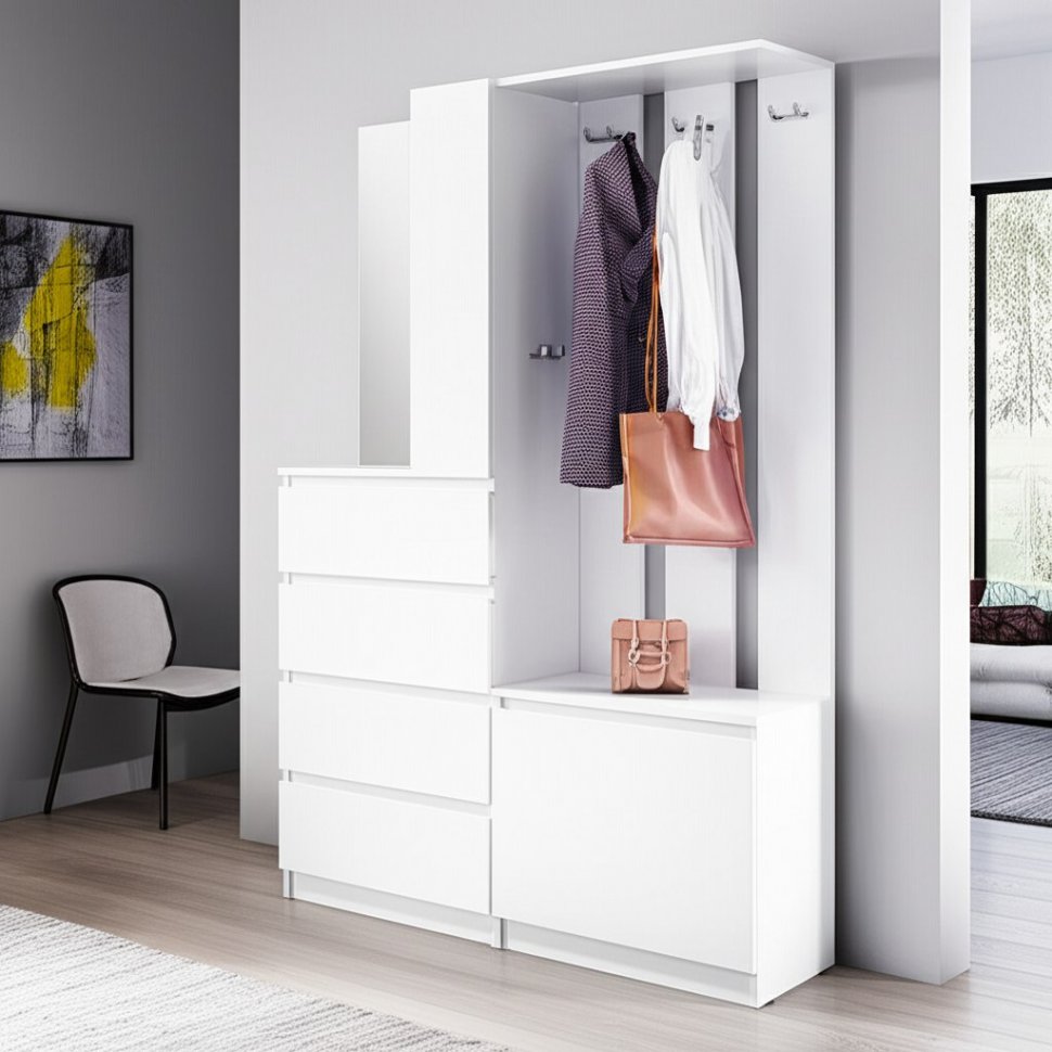 Прихожая Симпл ПР-04 (БТС) Белый