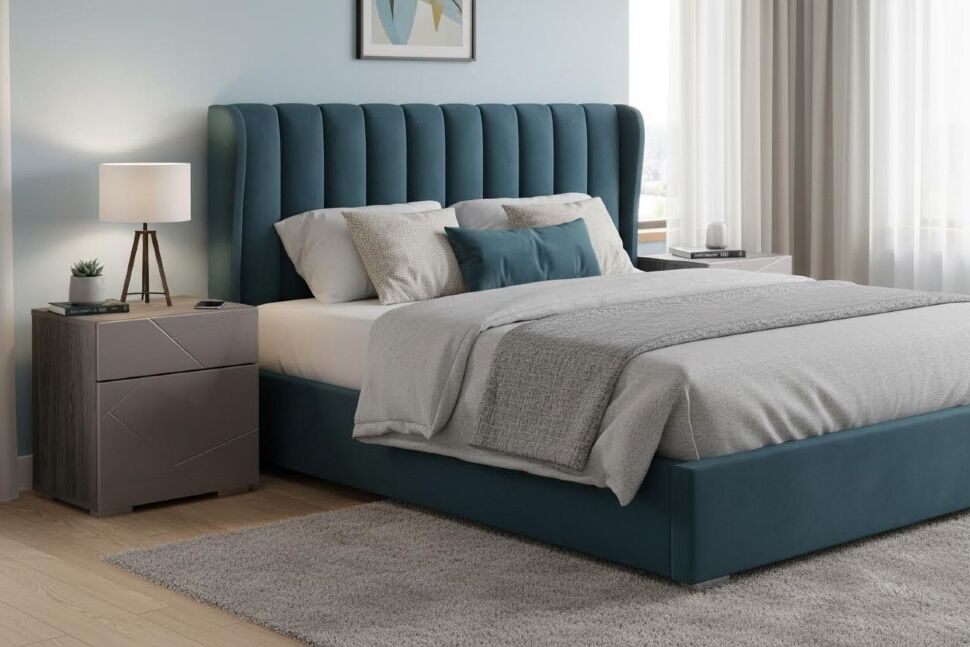 НМ 013.61 Тумба прикроватная Summit / ясень анкор тёмный / графит софт