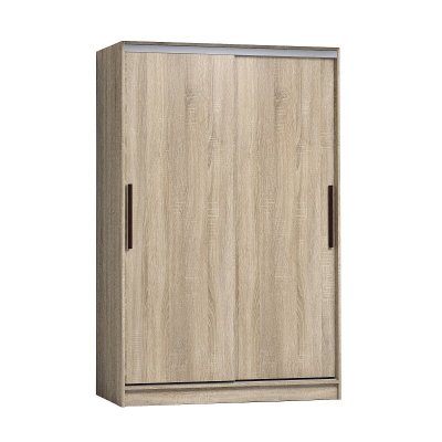 Шкаф-купе Strike 1350 без зеркал Глазов (Дуб Сонома)