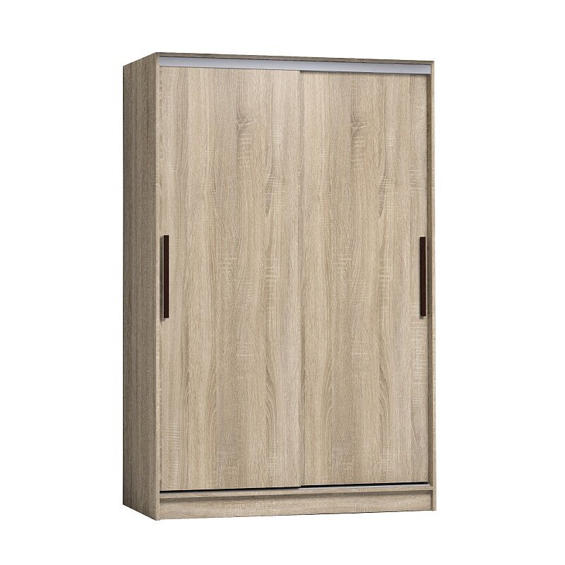 Шкаф-купе Strike 1350 без зеркал Глазов (Дуб Сонома)