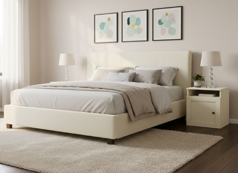 Бэль Тумба прикроватная Слоновая кость