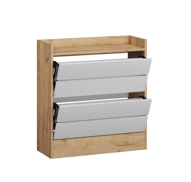 Обувница Ямайка ЯПТ-3 (ТЭКС) Дуб Крафт / Белый