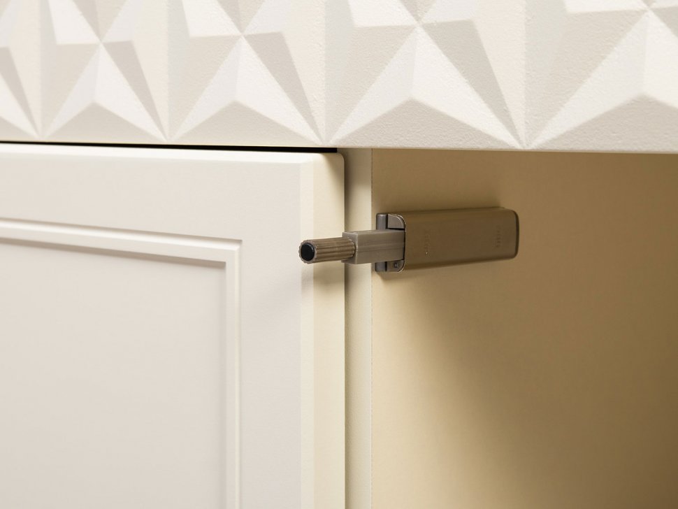 Марион шкаф-витрина 16.397.02 Слоновая кость