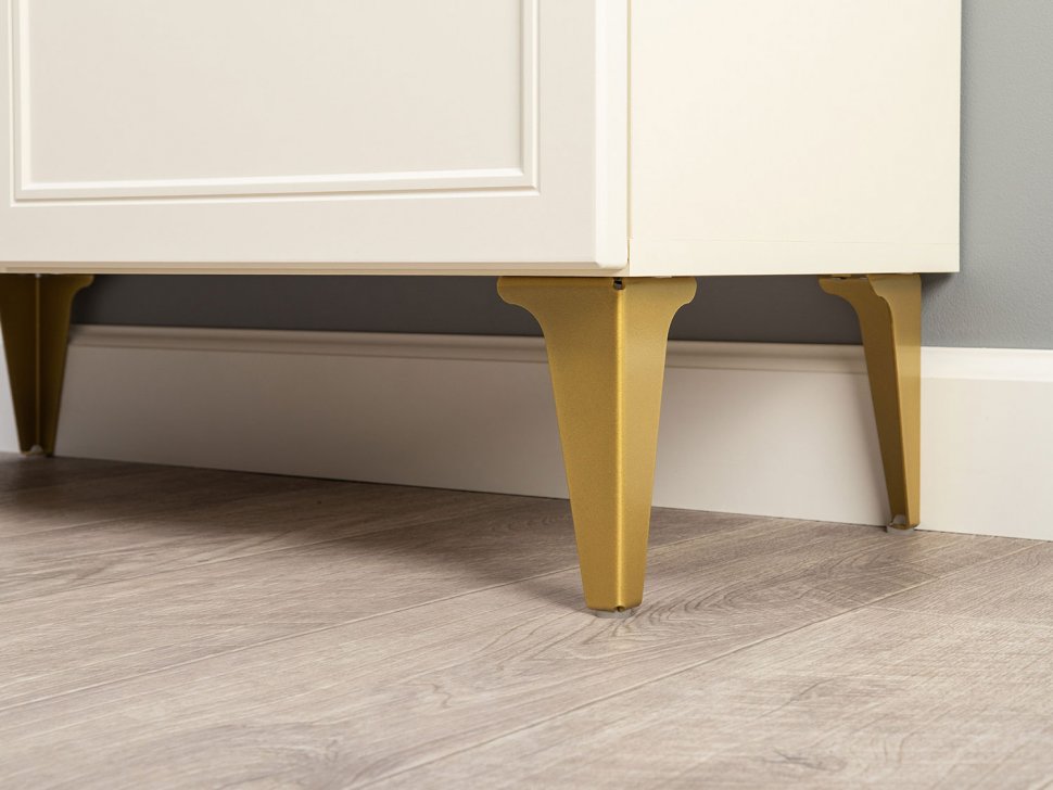 Марион шкаф-витрина 16.397.02 Слоновая кость