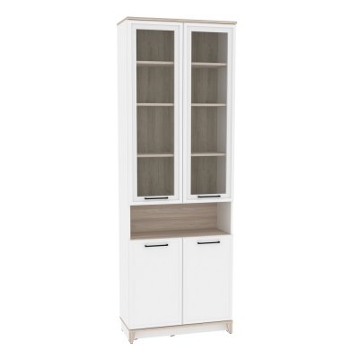 Шкаф для книг Аурелио 7 (Глазов) Белый