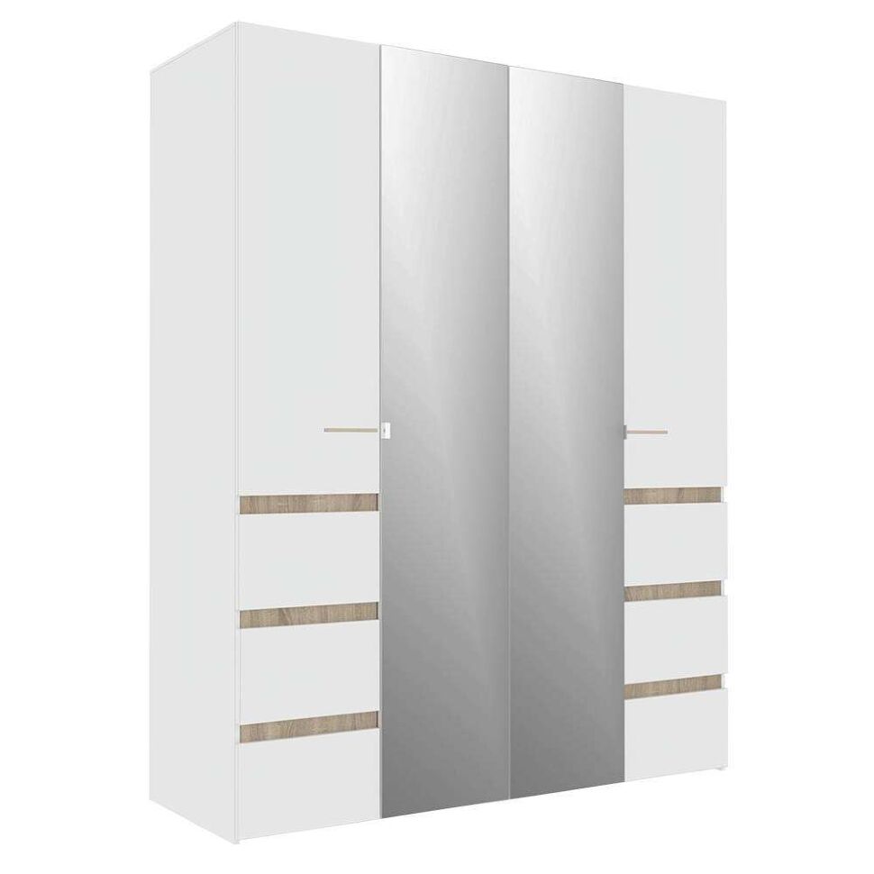 Шкаф 4-дверный Анона (Глазов) 180 Белый