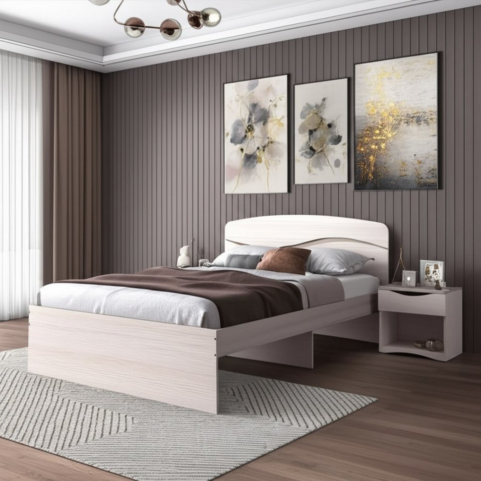 Кровать 90х200 Валенсия (MLK)