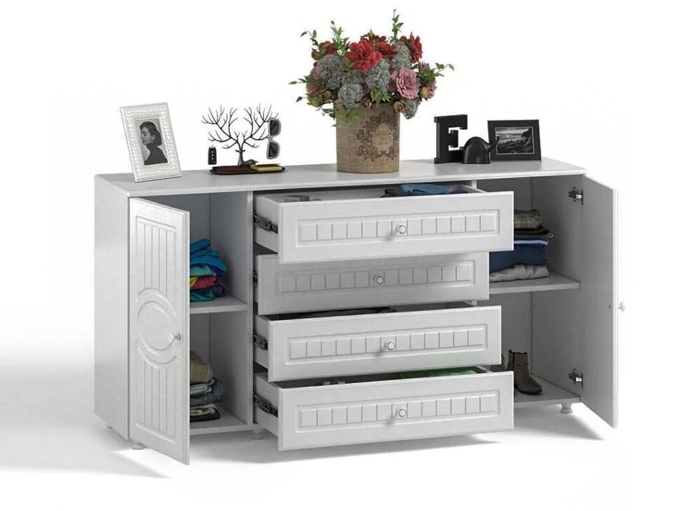 Спальня Монако-1 белое дерево