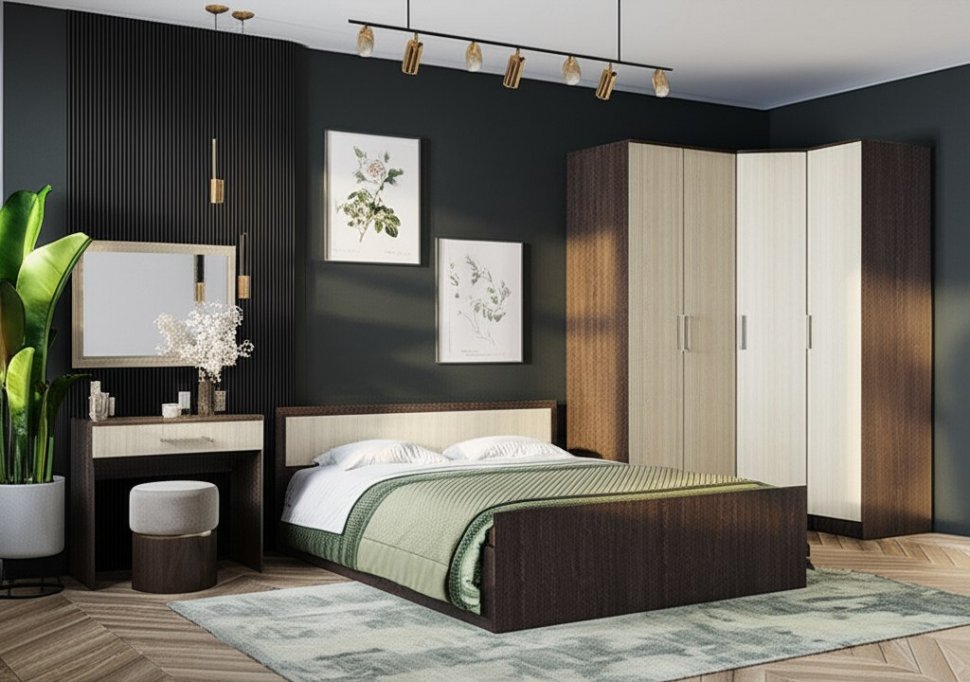 Косметический стол Фиеста БТС (Венге)