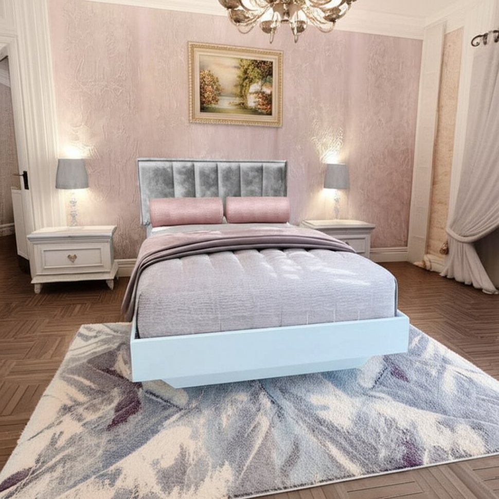 Кровать 120х200 Мемори КР-09 Семья Мебелони (БТС)